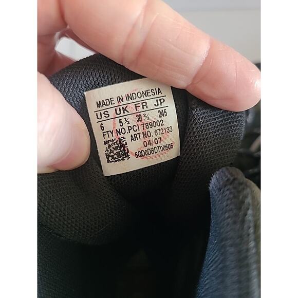 Adidas Gore-Tex Mens Size 6 Black Hiking Trail Mid Top Shoes ClimaProof - Picture 11 of 13